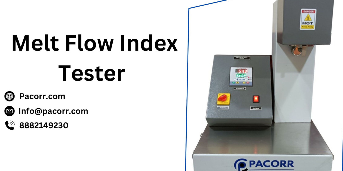 Enhancing Polymer Quality with Pacorr’s Melt Flow Index Tester