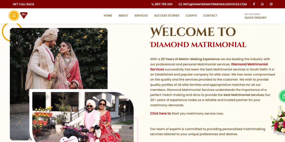 Diamond Matrimonial: Blending Cultural Values with Modern Matchmaking